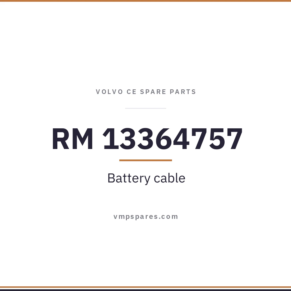 RM 13364757 – Battery cable
