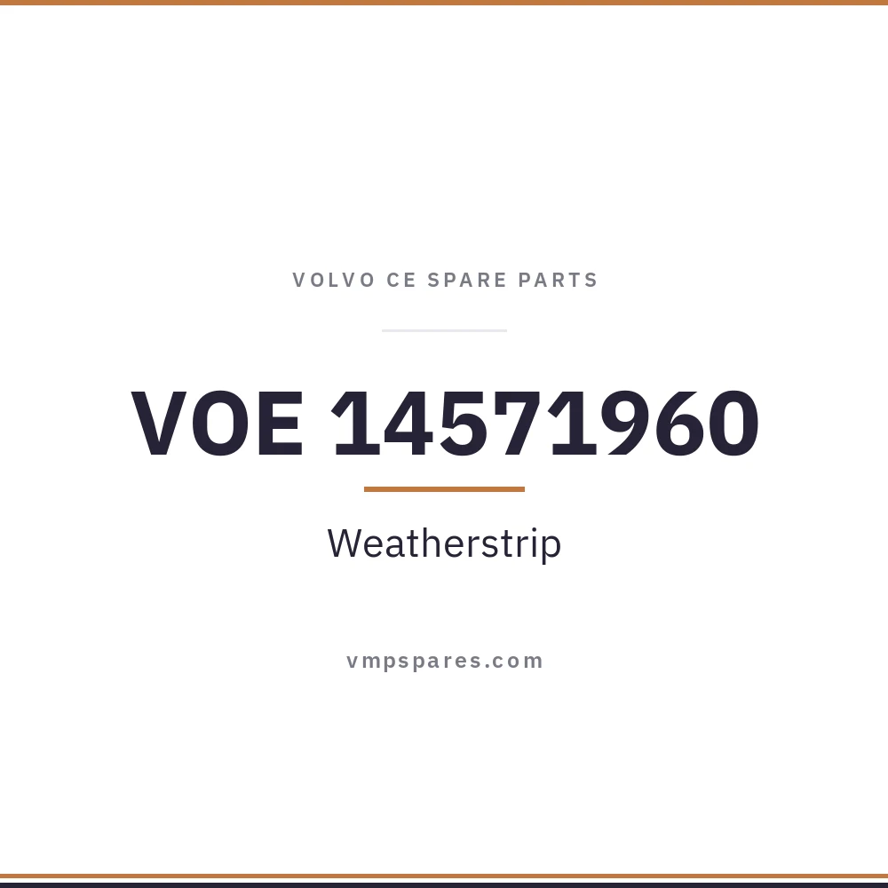 VOE 14571960 – Weatherstrip