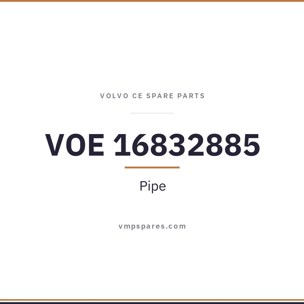 VOE 16832885 – Pipe