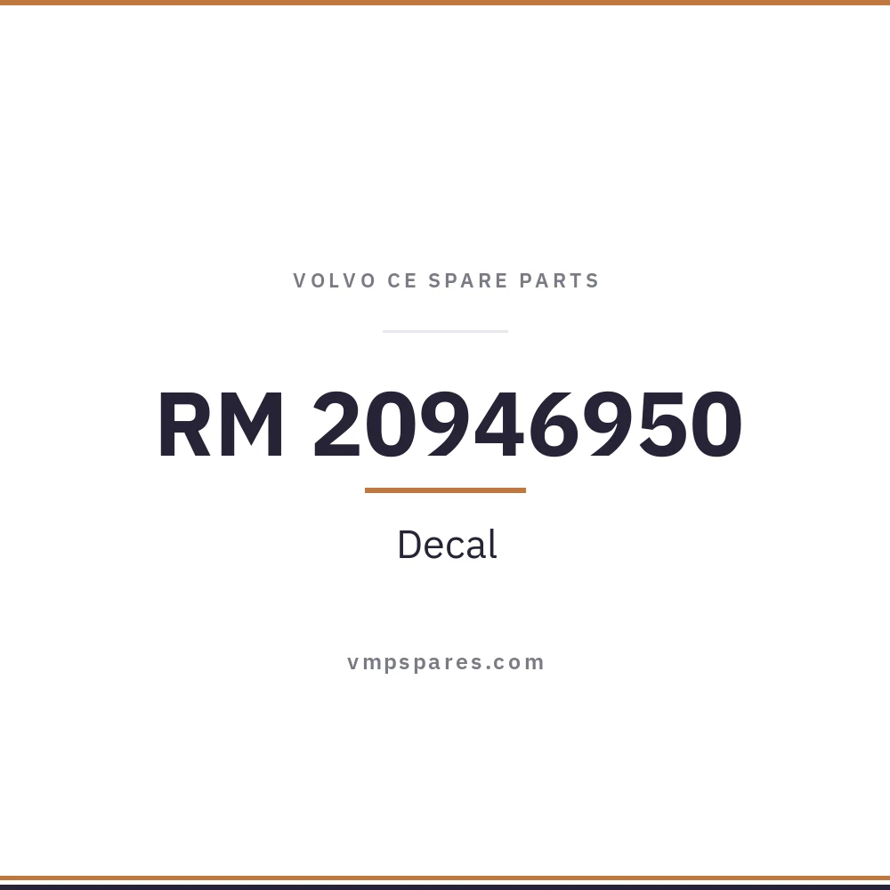 RM 20946950 – Decal