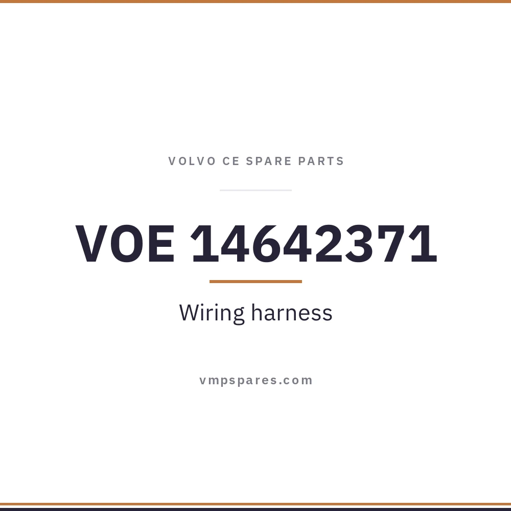 VOE 14642371 – Wiring harness