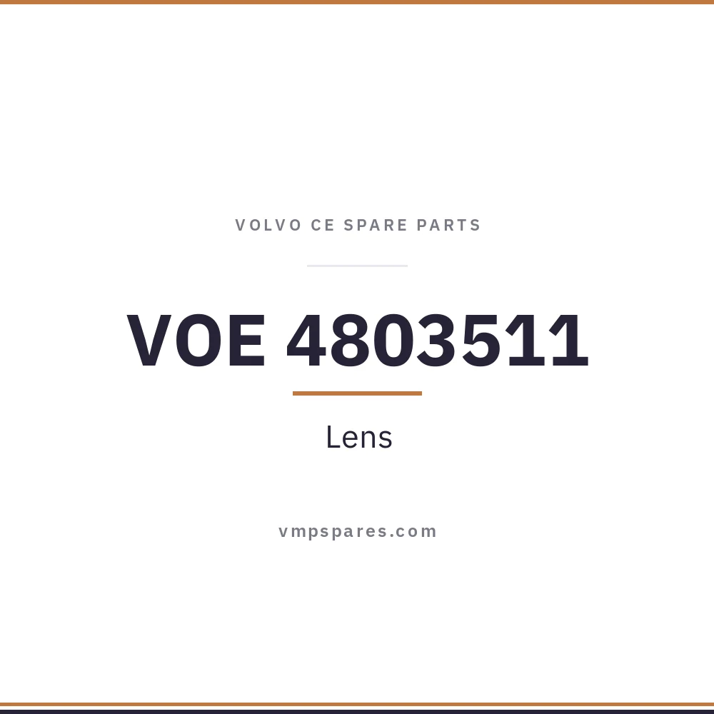 VOE 4803511 – Lens