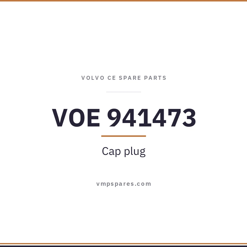 VOE 941473 – Cap plug