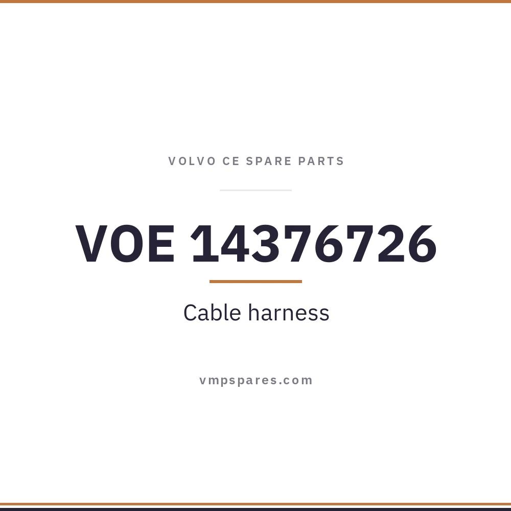 VOE 14376726 – Cable harness