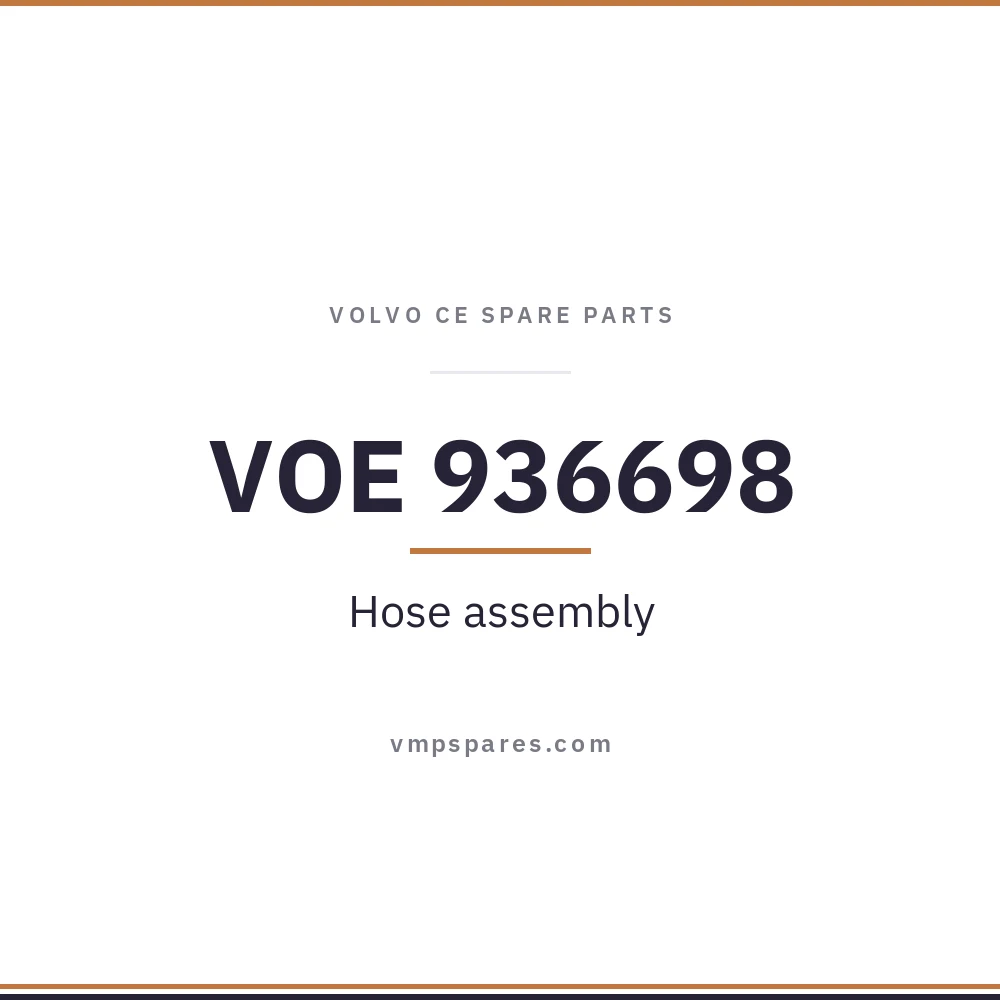 VOE 936698 – Hose assembly