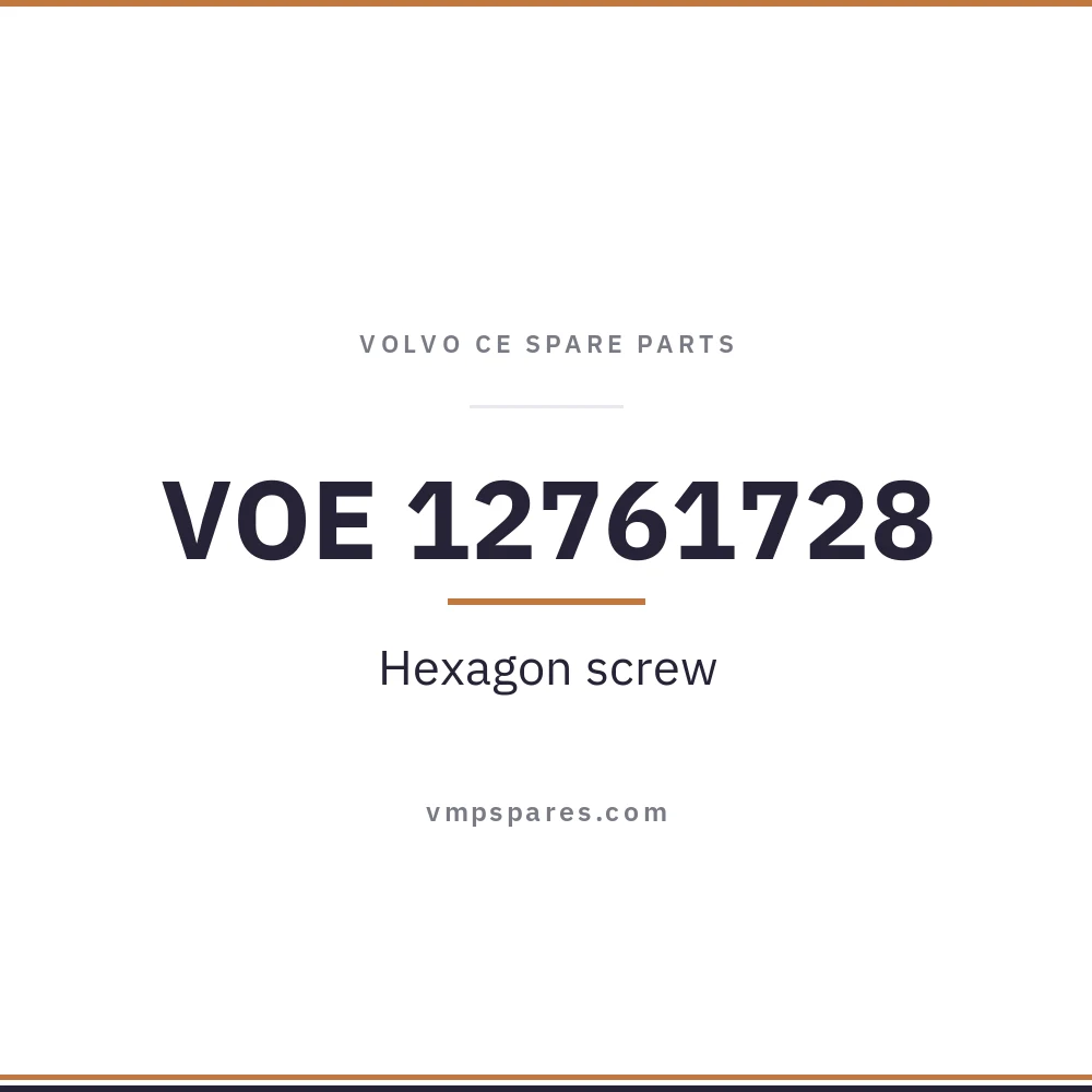 VOE 12761728 – Hexagon screw