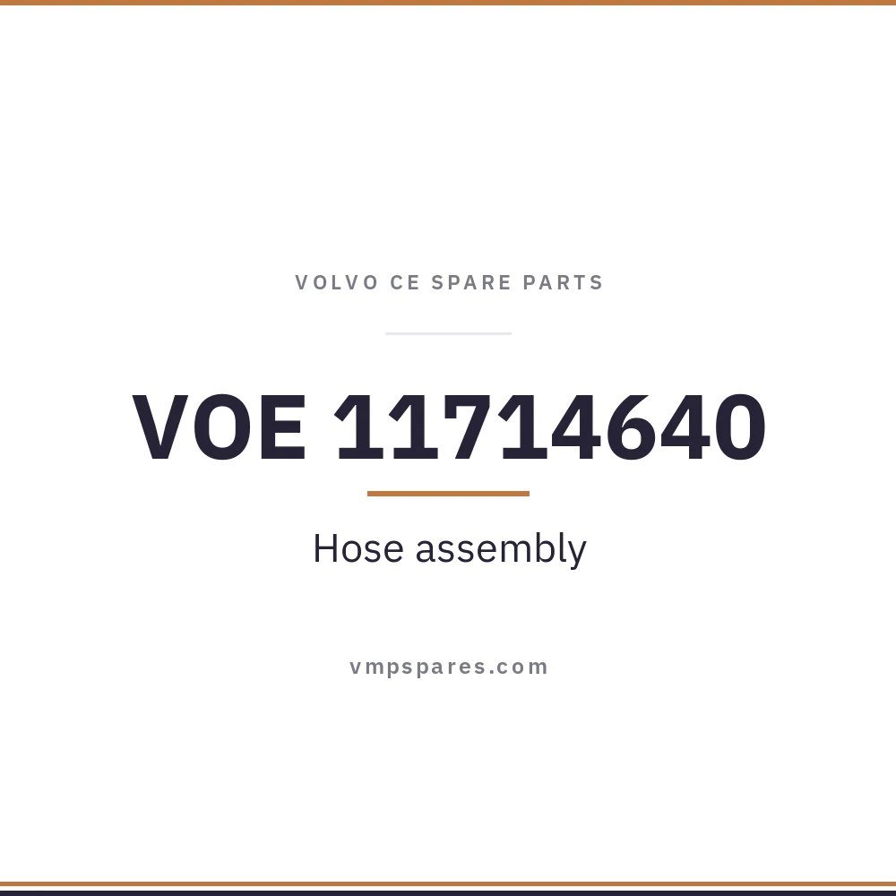VOE 11714640 – Hose assembly