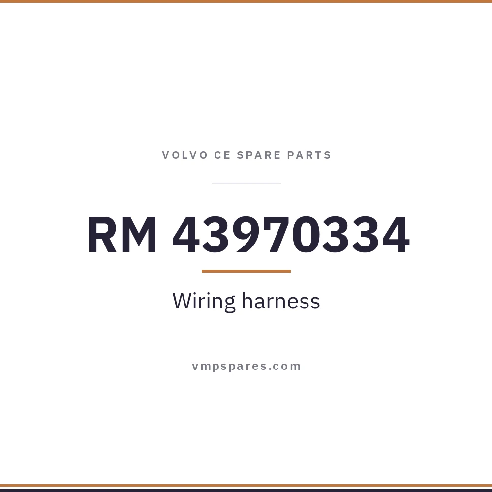 RM 43970334 – Wiring harness