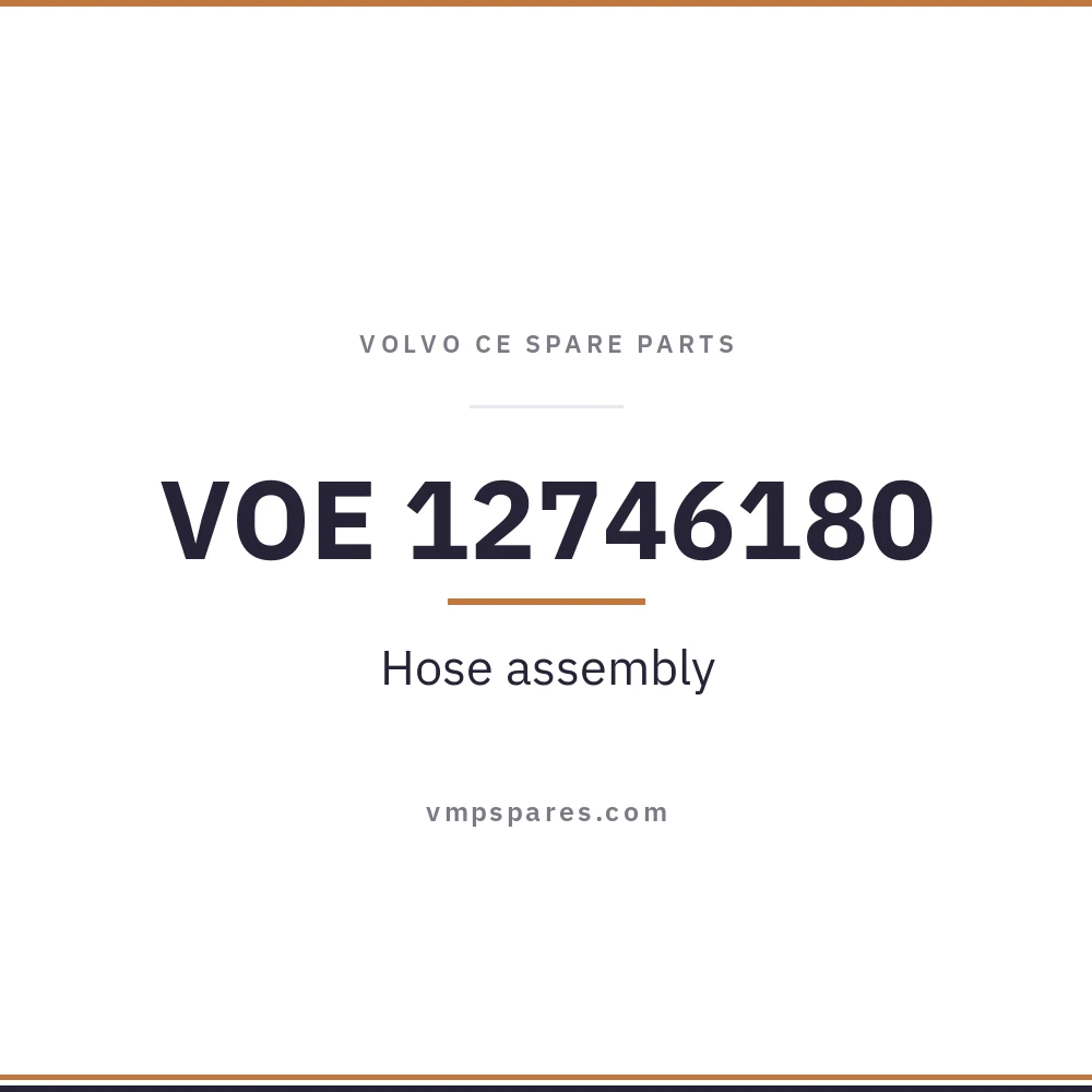 VOE 12746180 – Hose assembly