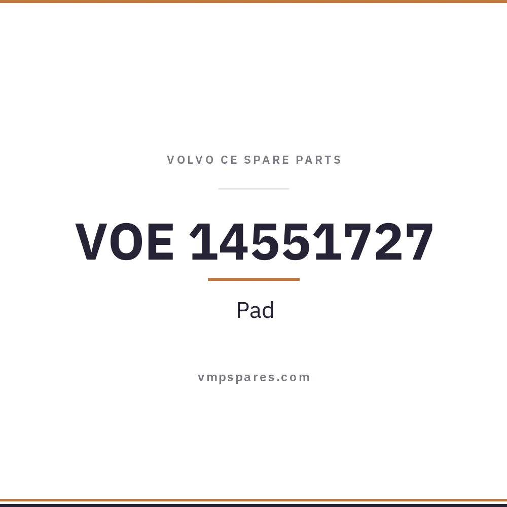 VOE 14551727 – Pad