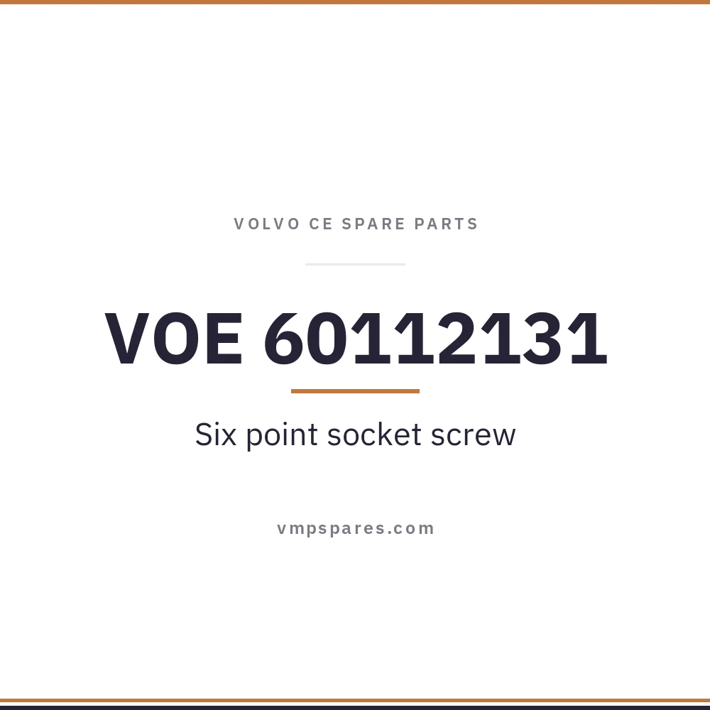 VOE 60112131 – Six point socket screw