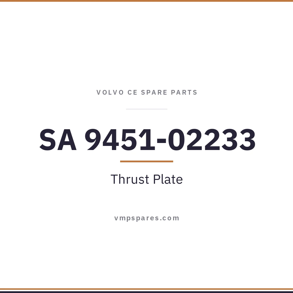 SA 9451-02233 – Thrust Plate