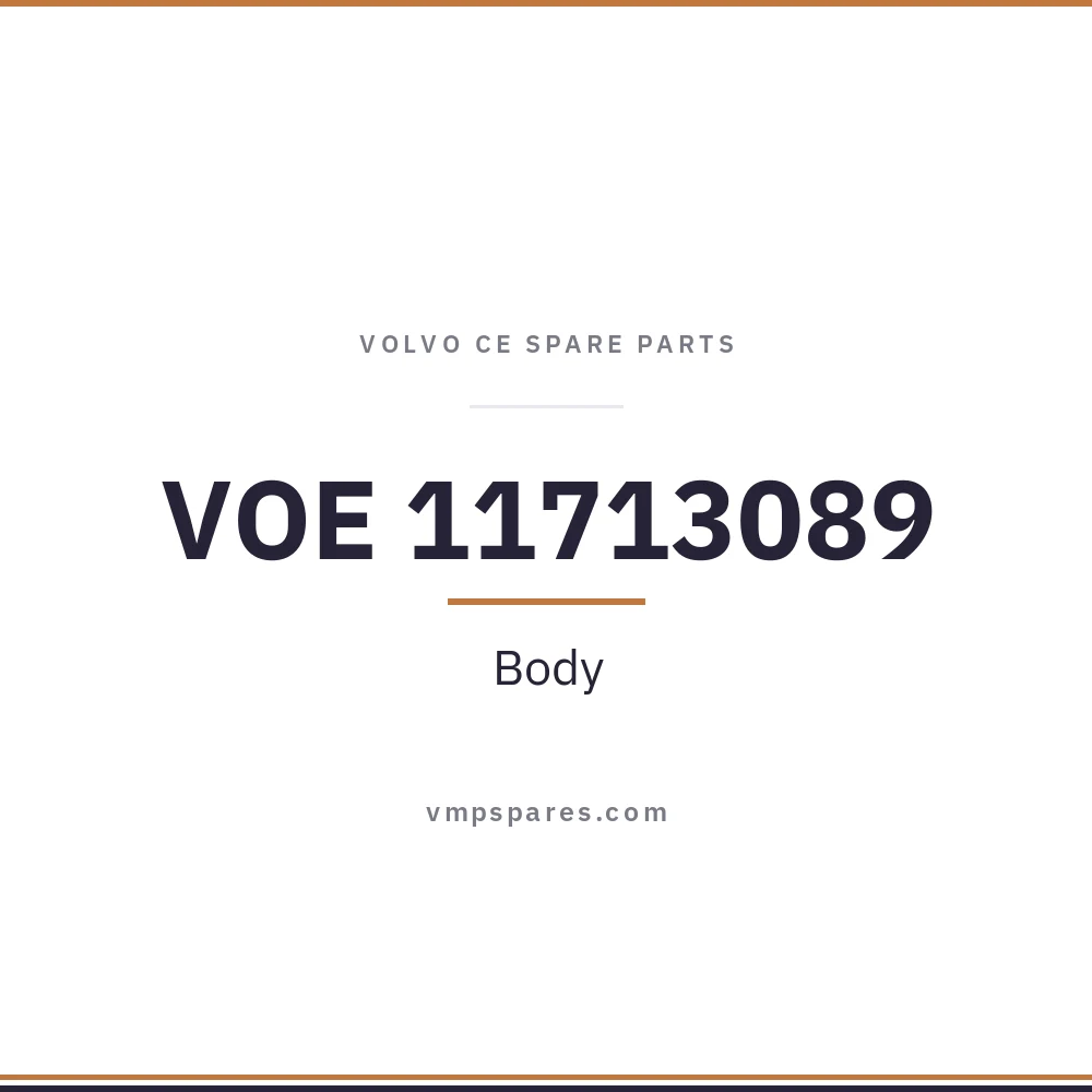 VOE 11713089 – Body