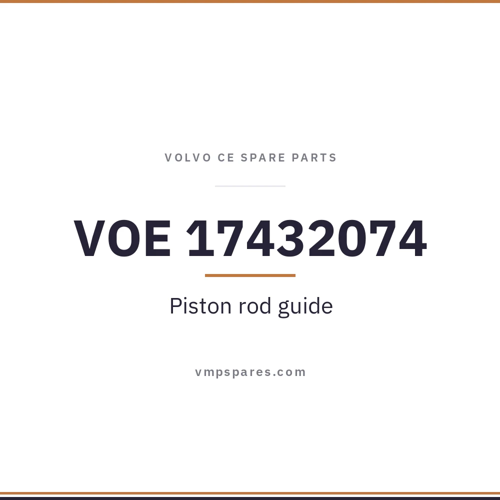 VOE 17432074 – Piston rod guide
