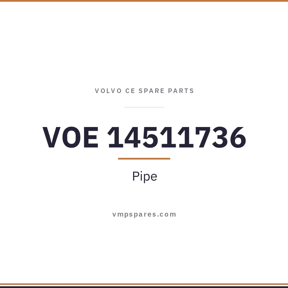 VOE 14511736 – Pipe