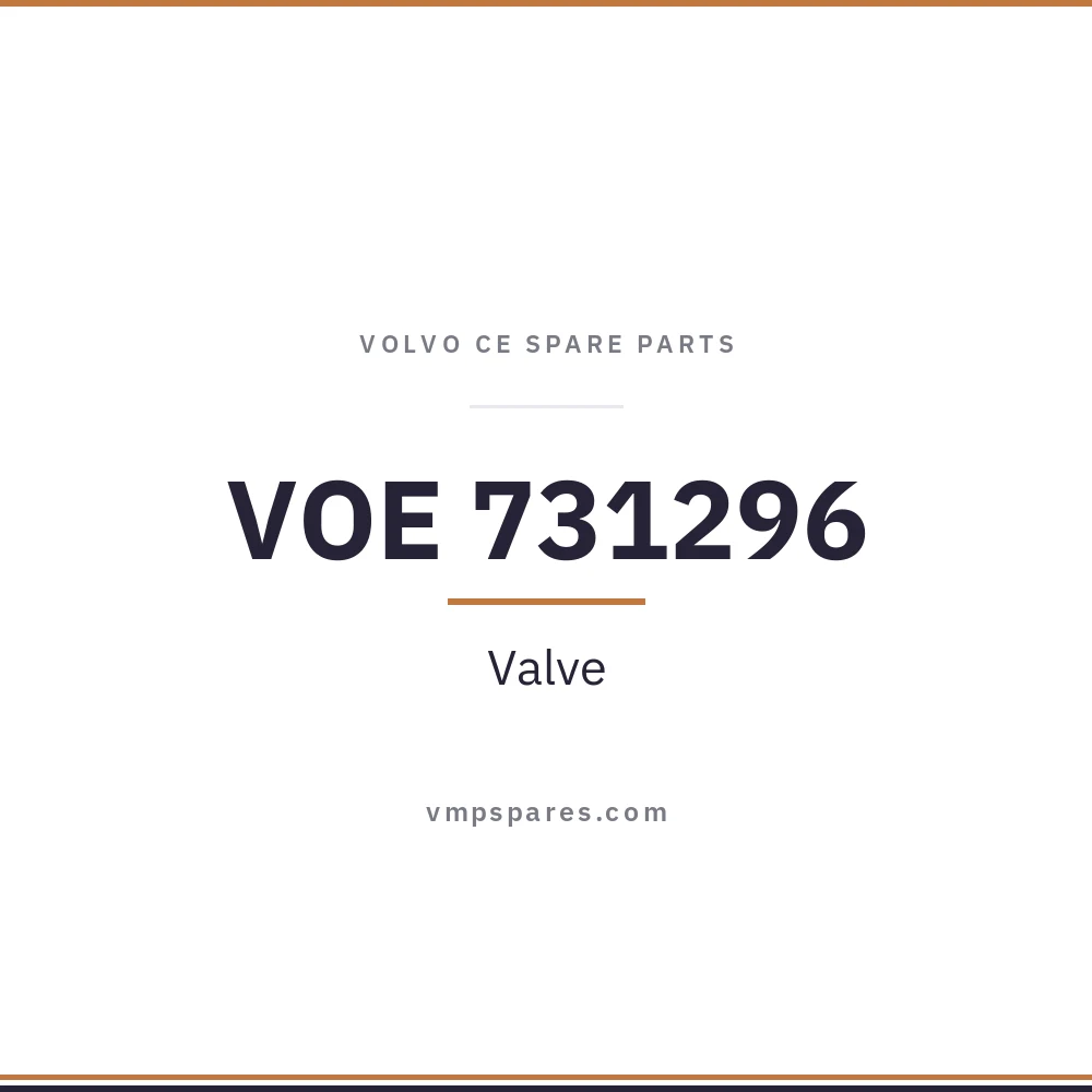 VOE 731296 – Valve