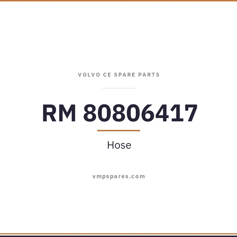 RM 80806417 – Hose