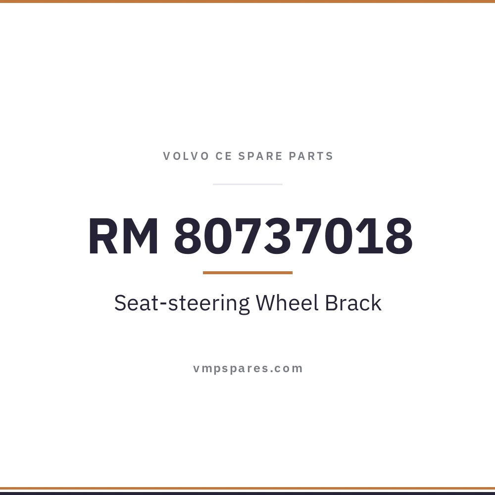 RM 80737018 – Seat-steering Wheel Brack