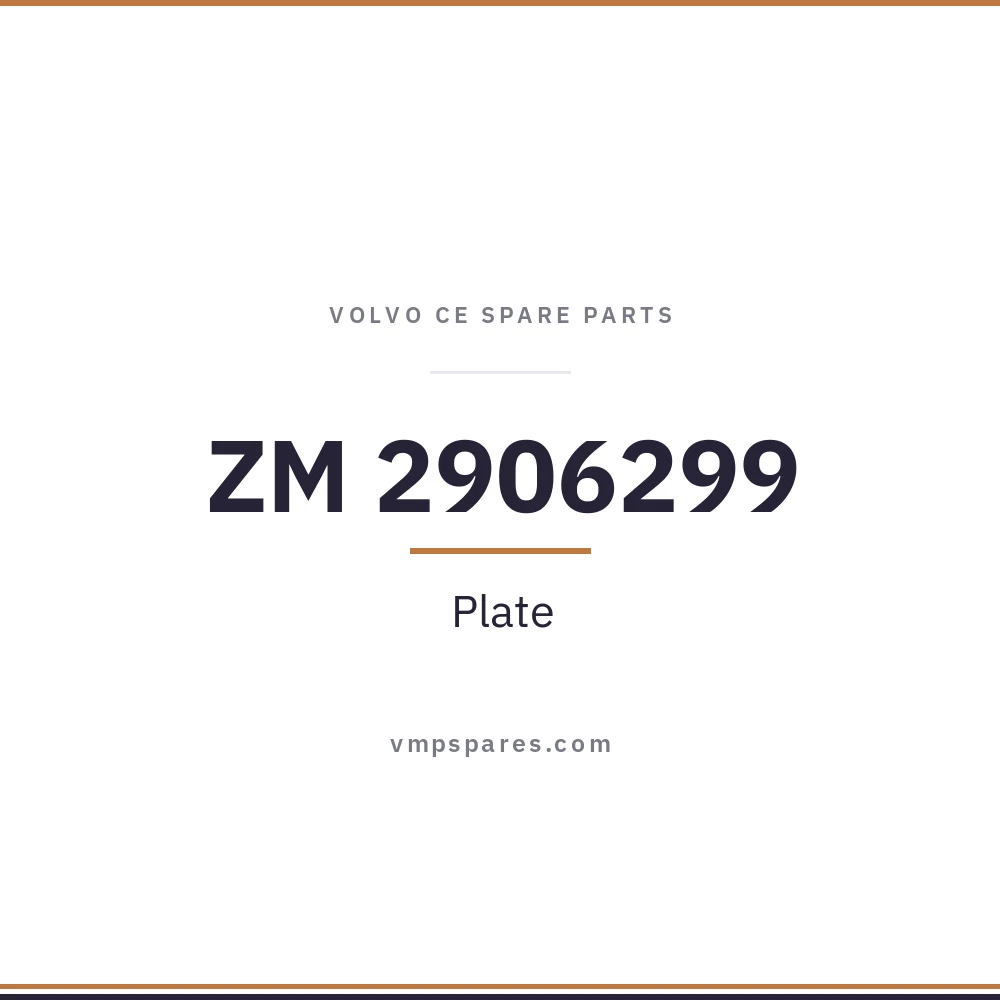 ZM 2906299 – Plate