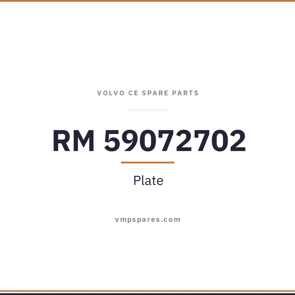 RM 59072702 – Plate