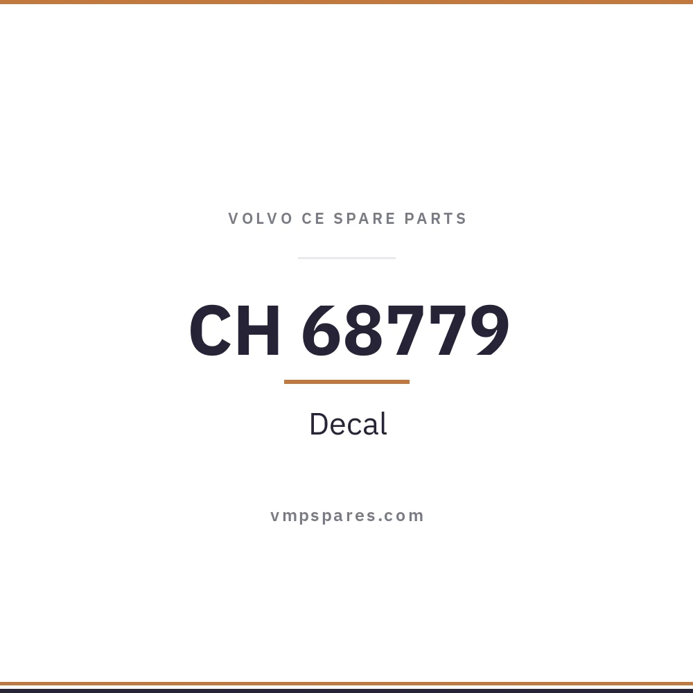 CH 68779 – Decal