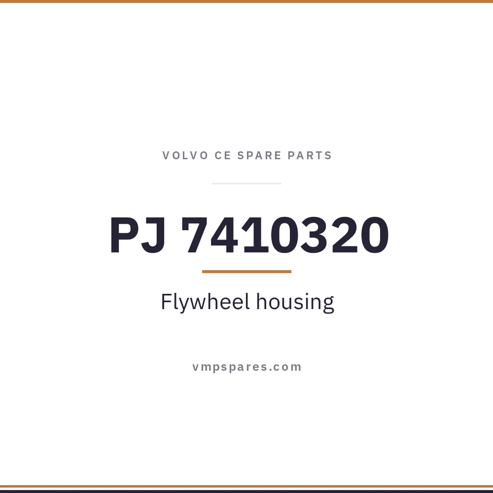 PJ 7410320 – Flywheel housing