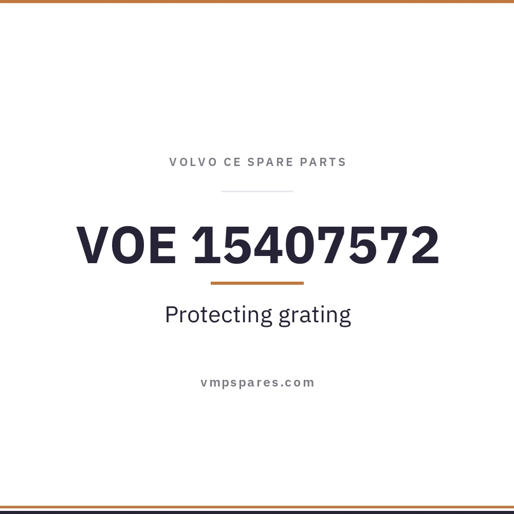 VOE 15407572 – Protecting grating