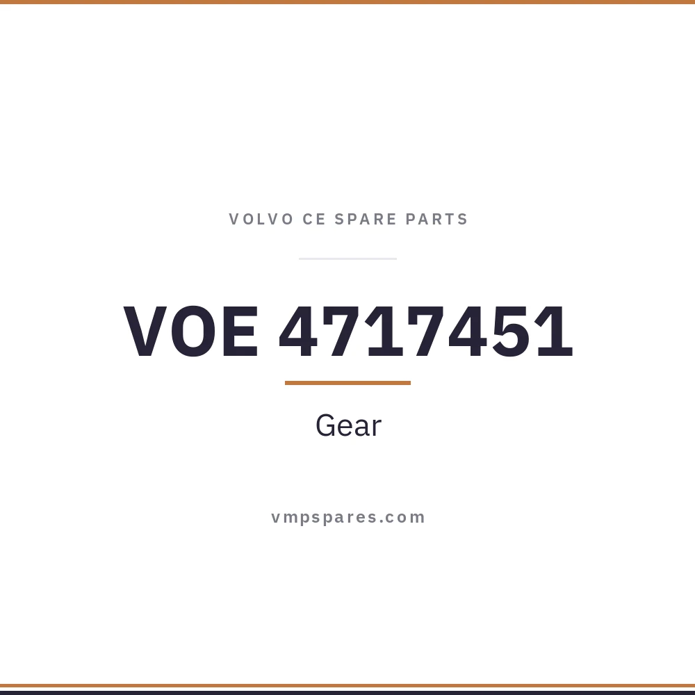 VOE 4717451 – Gear