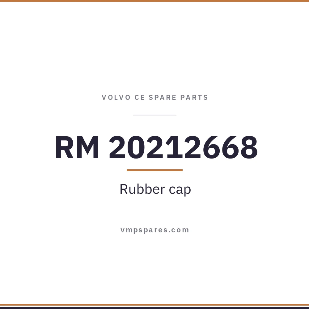 RM 20212668 – Rubber cap