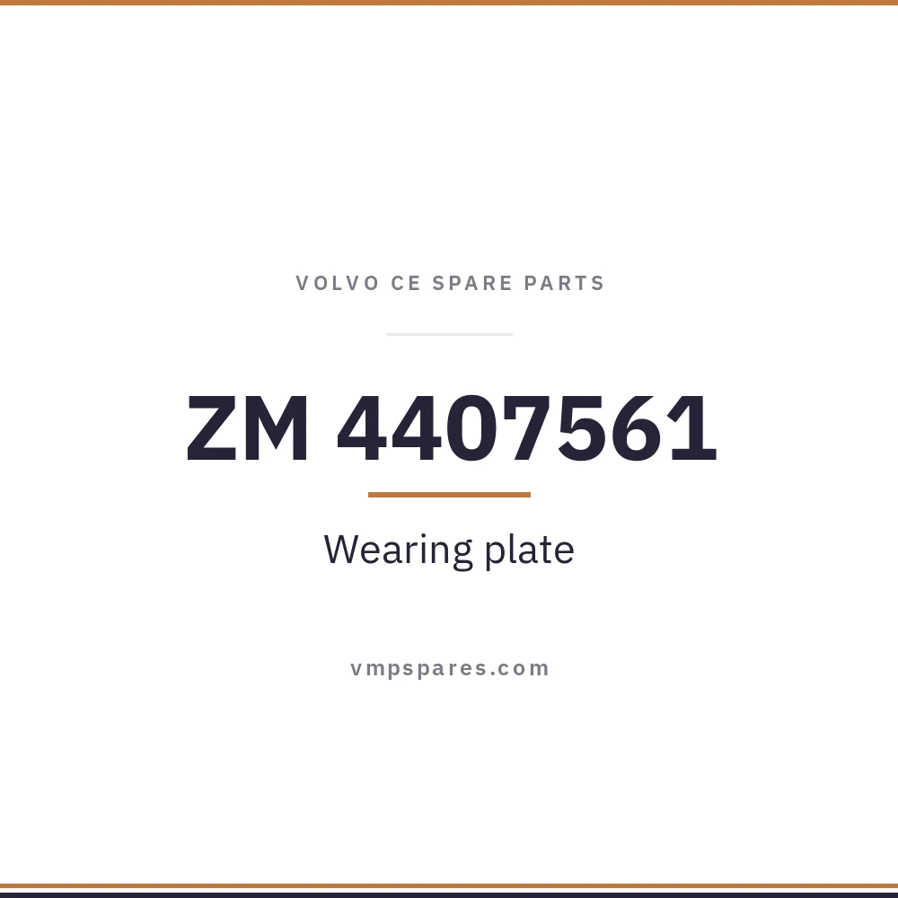 ZM 4407561 – Wearing plate