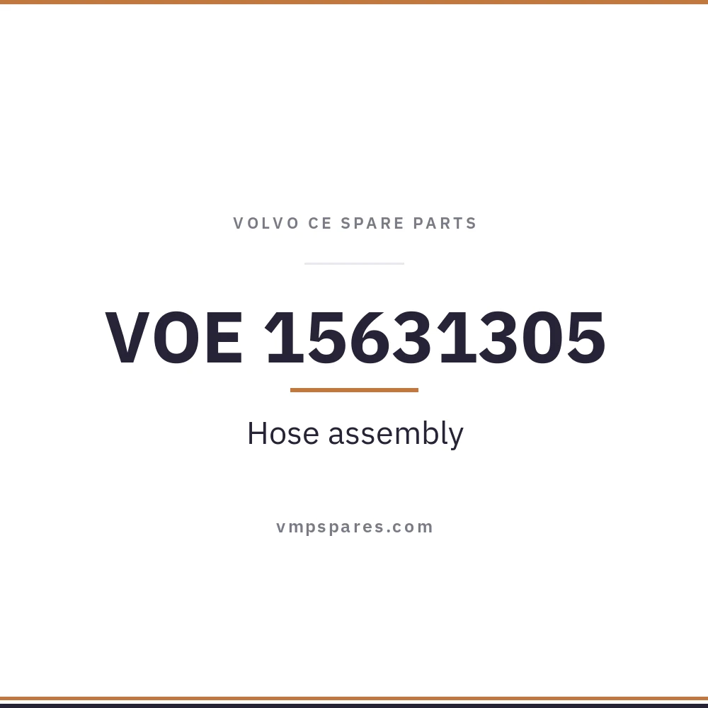 VOE 15631305 – Hose assembly