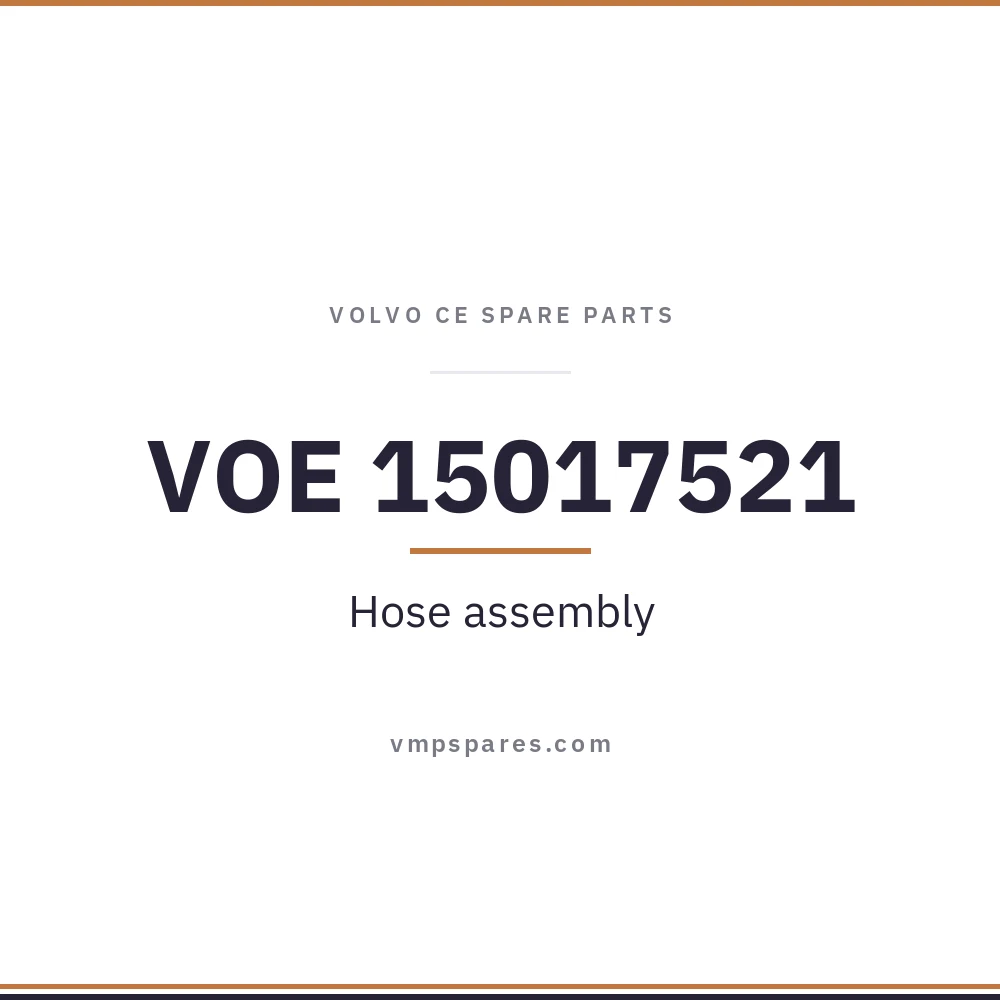 VOE 15017521 – Hose assembly