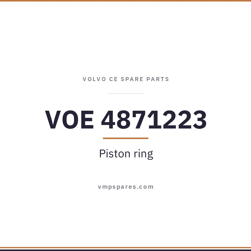 VOE 4871223 – Piston ring