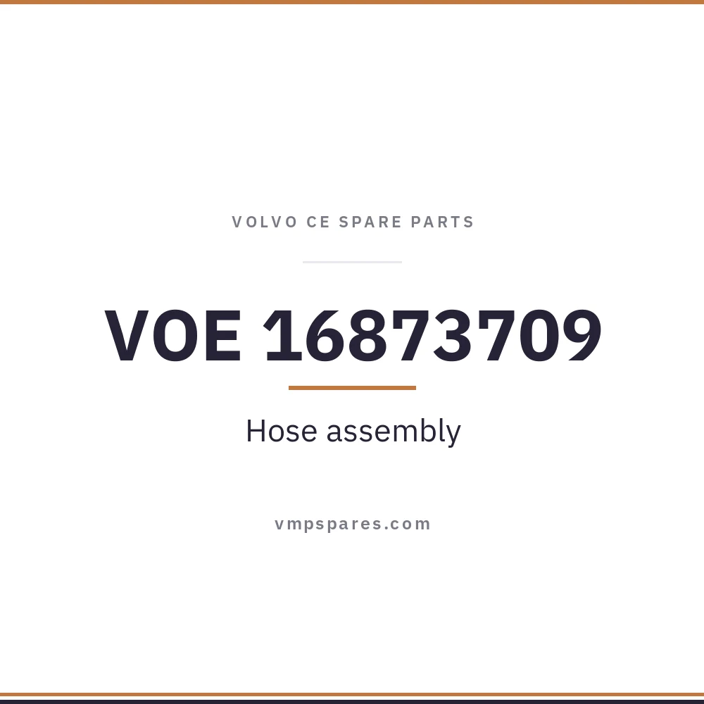 VOE 16873709 – Hose assembly