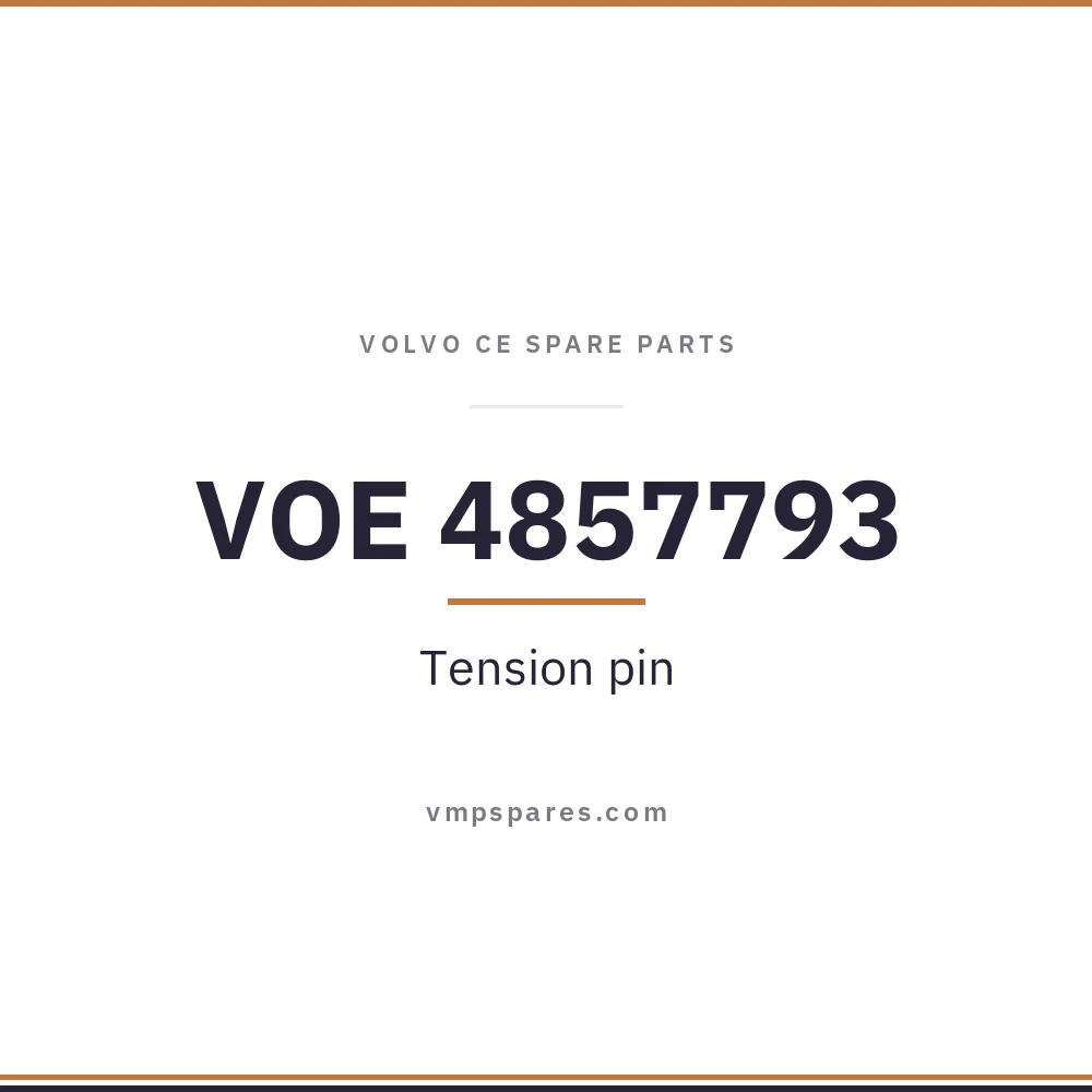 VOE 4857793 – Tension pin