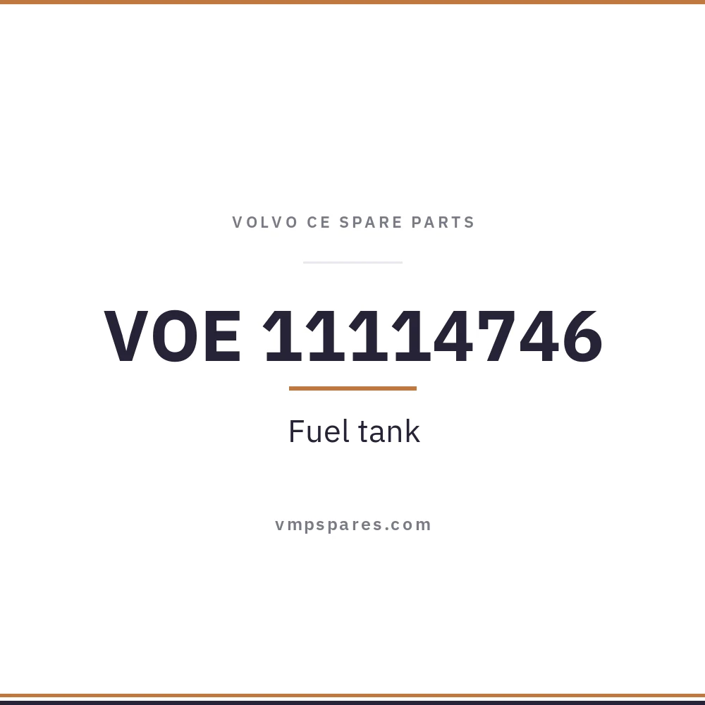VOE 11114746 – Fuel tank