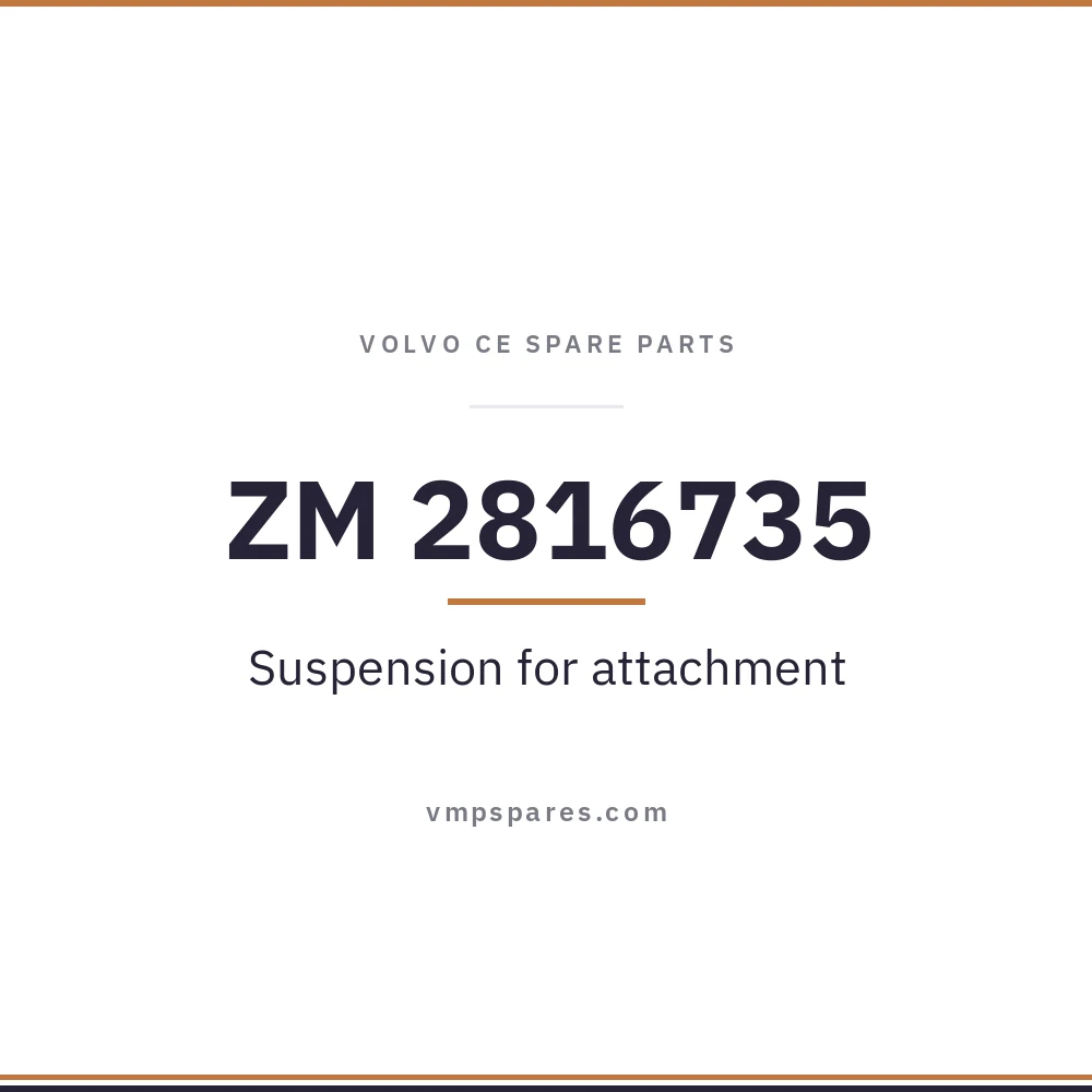 ZM 2816735 – Suspension for attachment