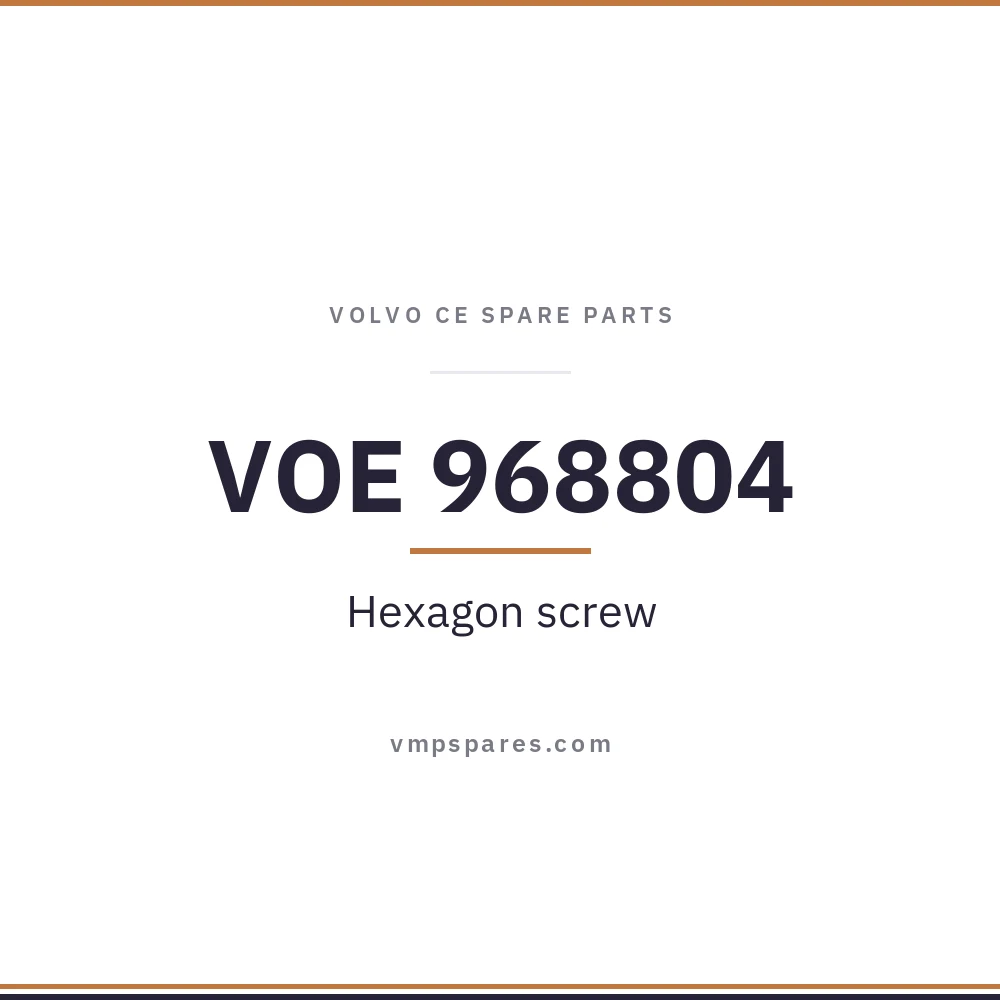 VOE 968804 – Hexagon screw