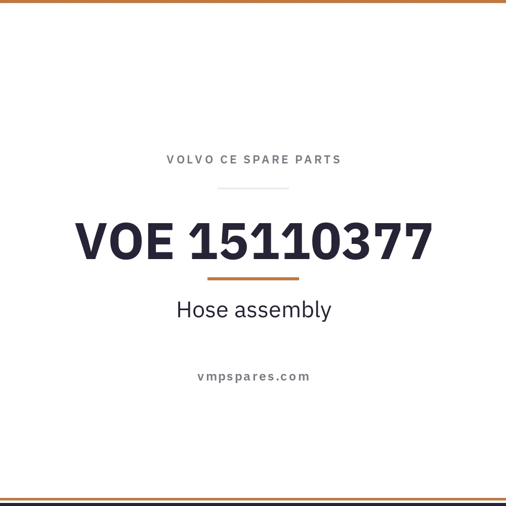 VOE 15110377 – Hose assembly