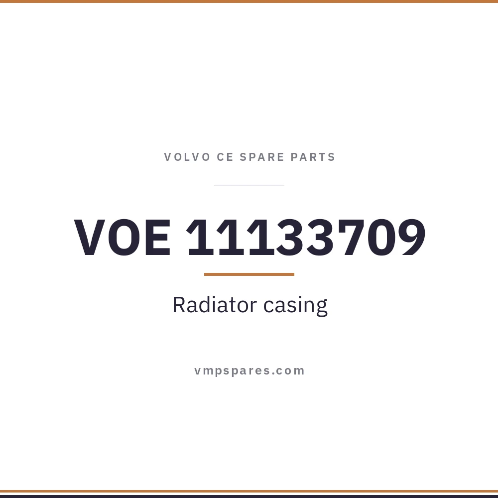 VOE 11133709 – Radiator casing