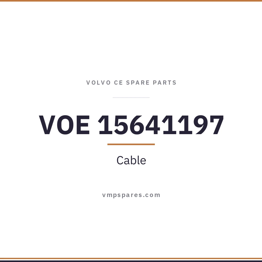 VOE 15641197 – Cable