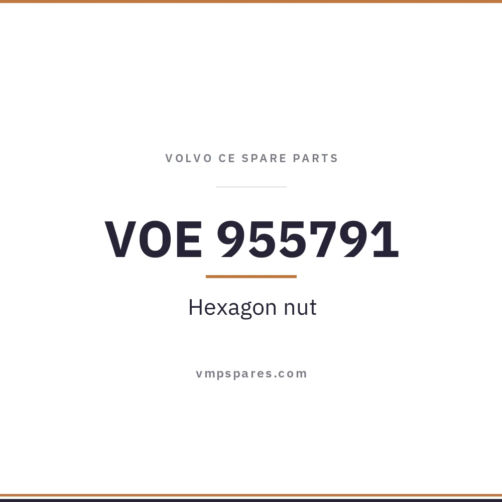 VOE 955791 – Hexagon nut