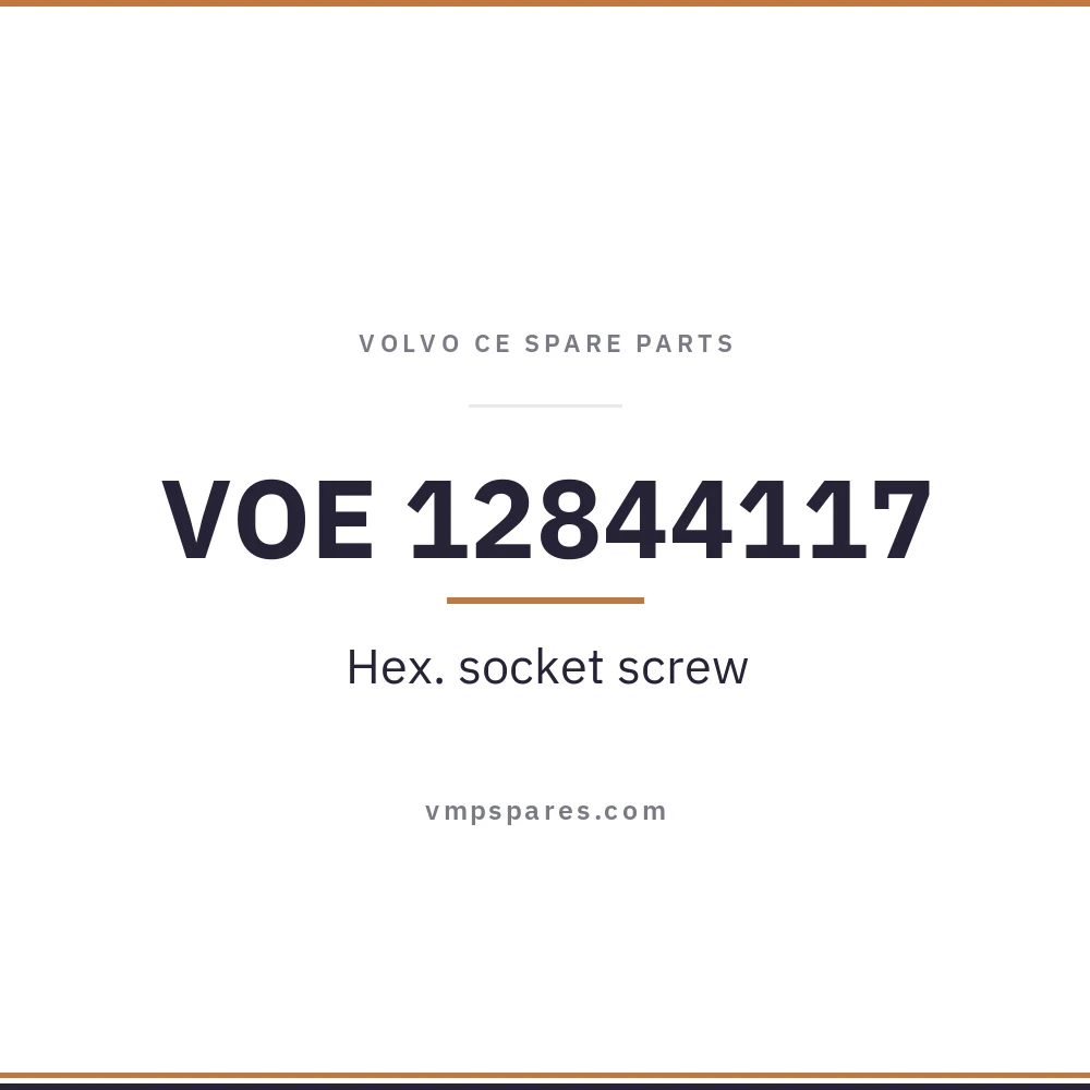 VOE 12844117 – Hex. socket screw