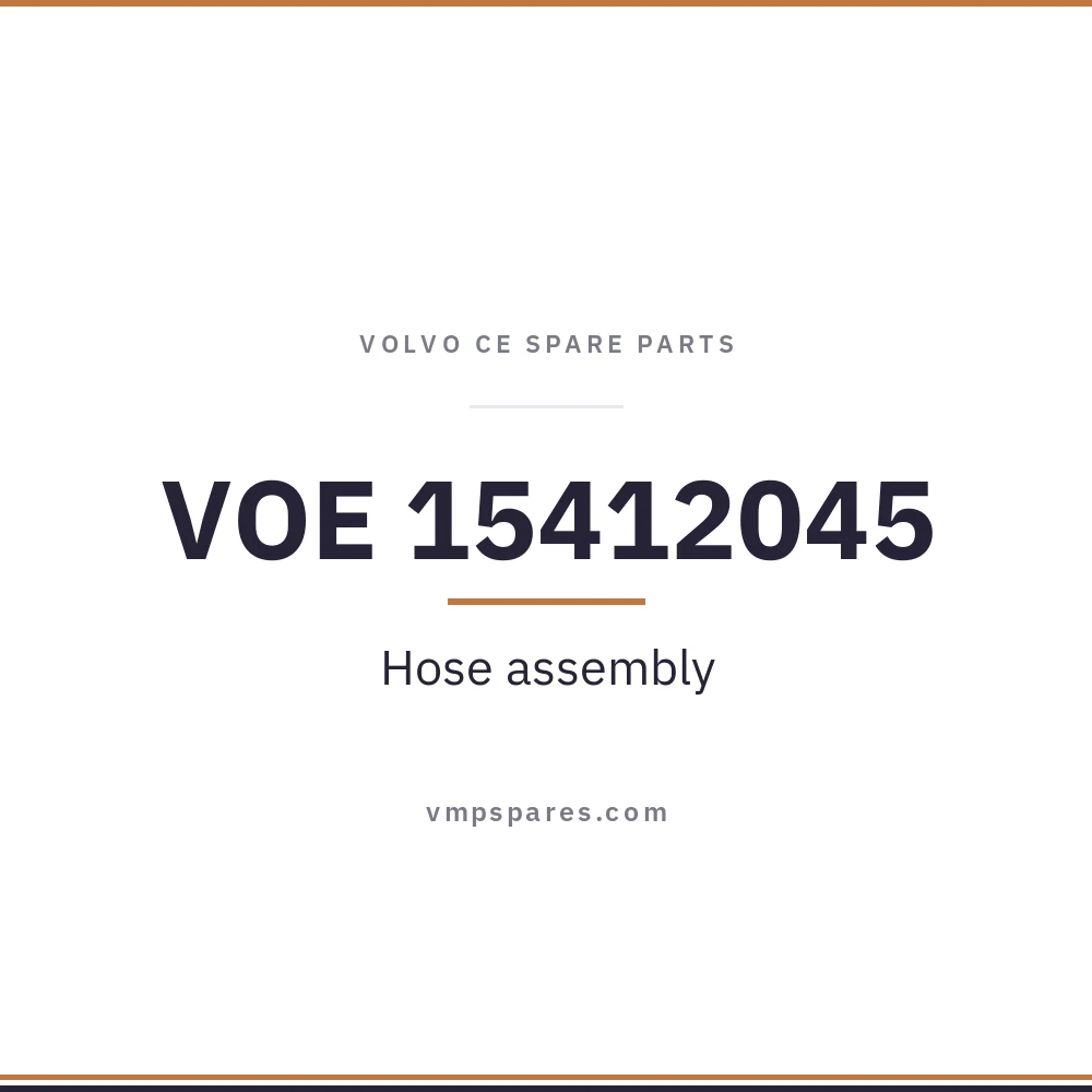 VOE 15412045 – Hose assembly