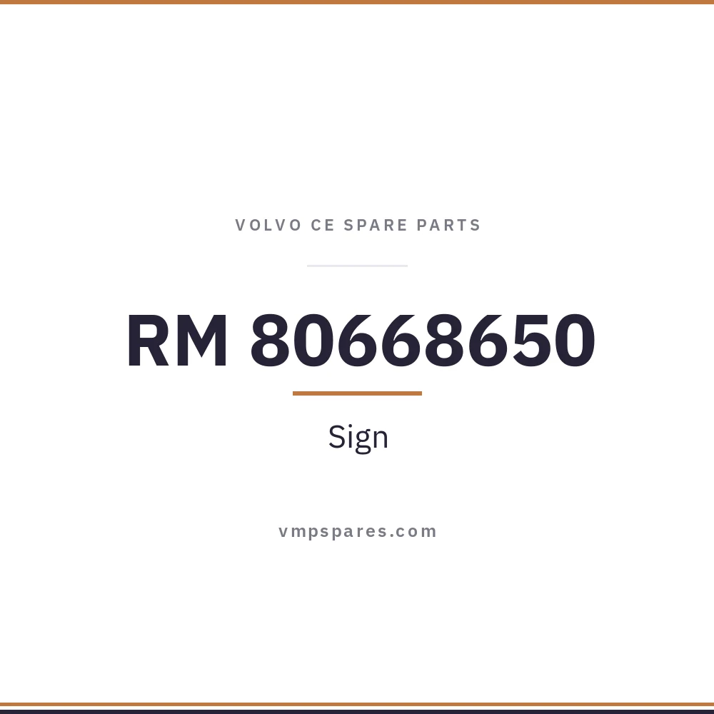 RM 80668650 – Sign