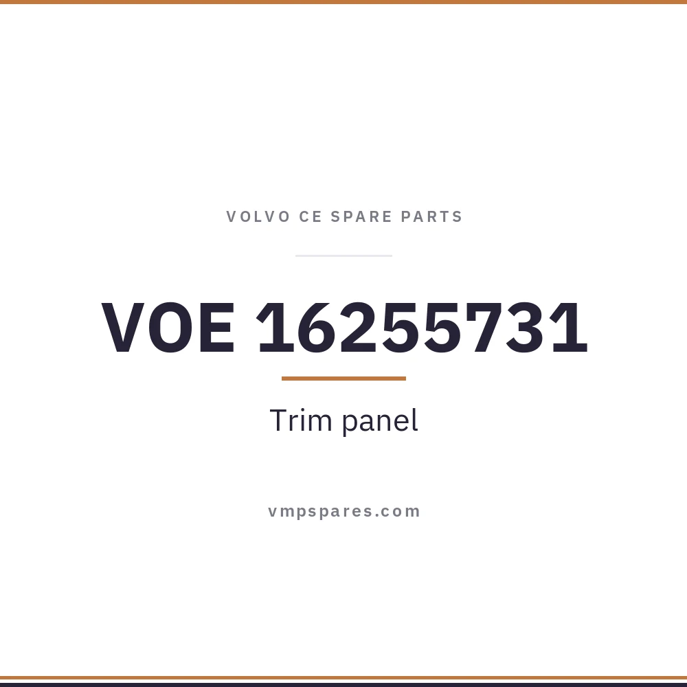 VOE 16255731 – Trim panel