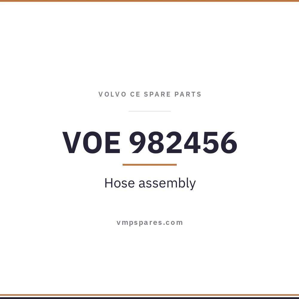 VOE 982456 – Hose assembly
