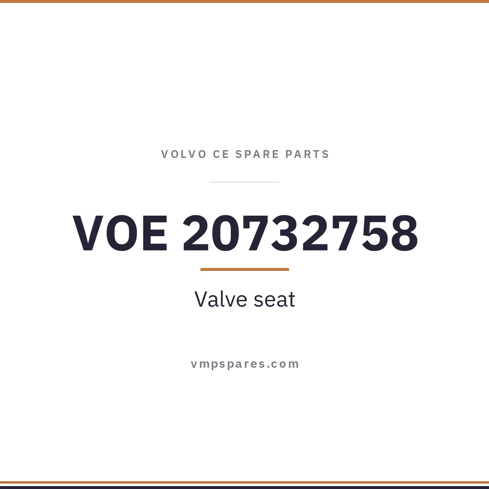 VOE 20732758 – Valve seat