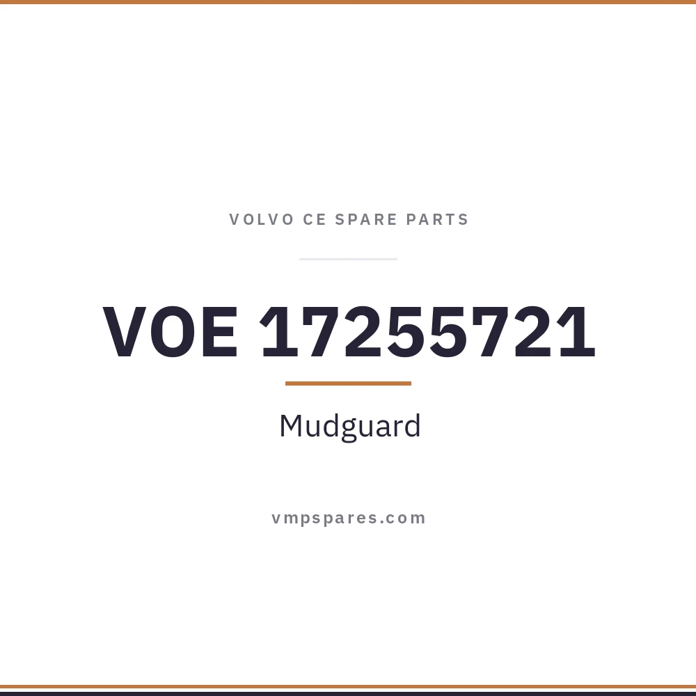 VOE 17255721 – Mudguard