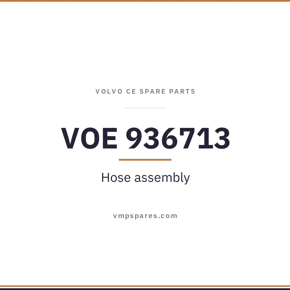 VOE 936713 – Hose assembly